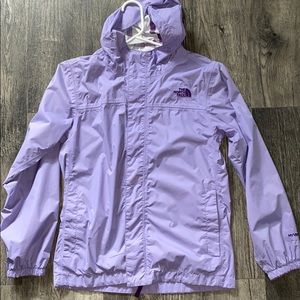 The North Face Hyvent Purple windbreaker